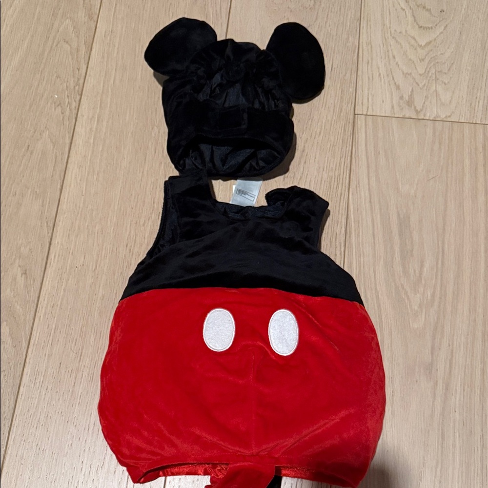 Disney Red and Black Mouse Costume for Kids